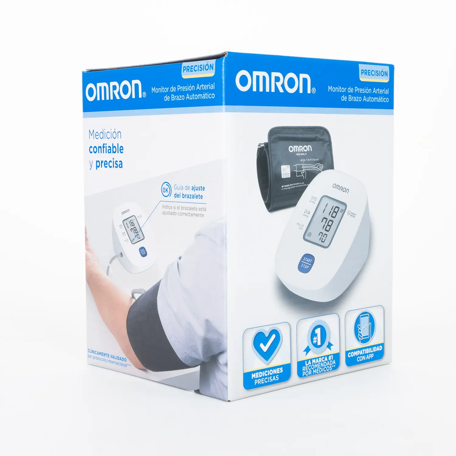 TENSIÓMETRO DIGITAL DE BRAZO OMRON HEM-7121J